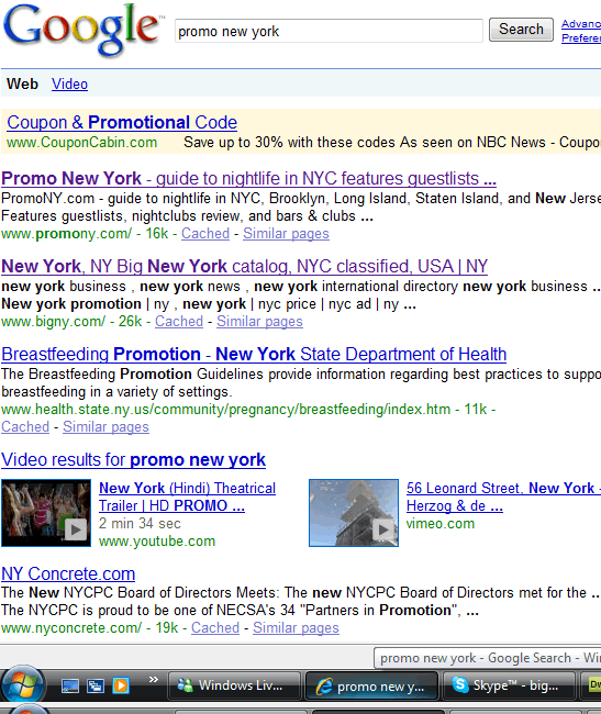 promo ny google