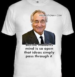 promotion t-shirt madoff