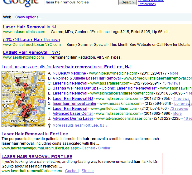 Laser Hair removal Fort Lee